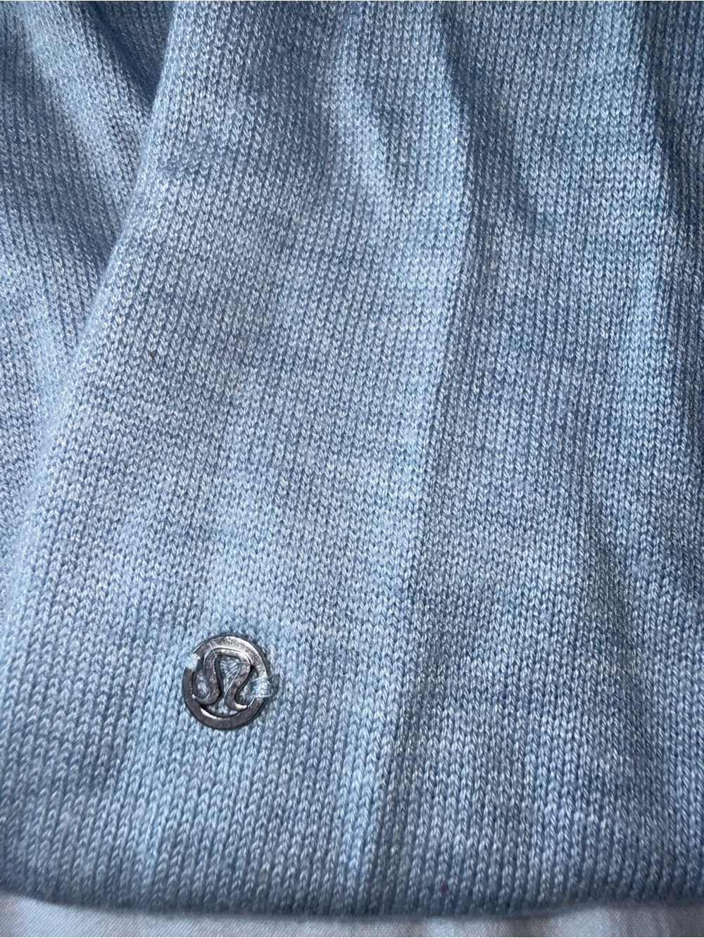 Lululemon Apres Your Way Knit Jogger in Heathered Starlight Blue - Picture 6 of 7